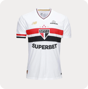 Camisa São Paulo I 25/26 Torcedor New Balance Masculina