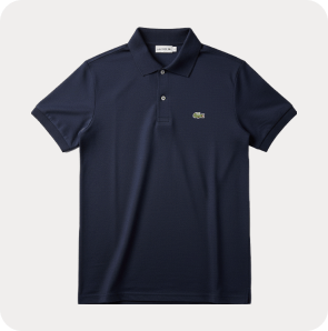 Camisa Lacoste Classic Fit Azul Marinho