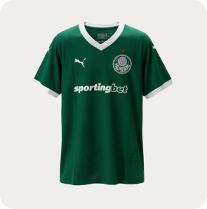 Camisa Palmeiras I 25/26 Torcedor Com Patrocínio